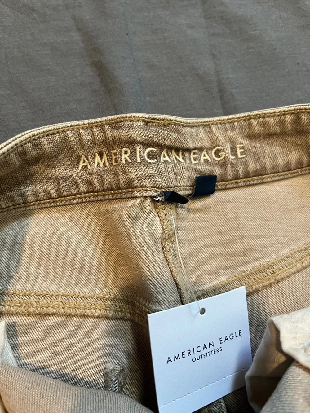 American Eagle Outfitters Beige/Tan Denim Skirt